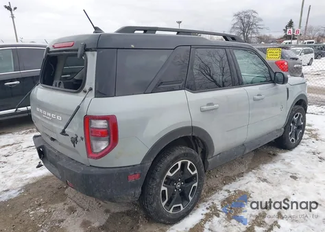 2022 Ford Bronco Sport Outer Banks from USA, damaged, VIN 3FMCR9C69NRD96195